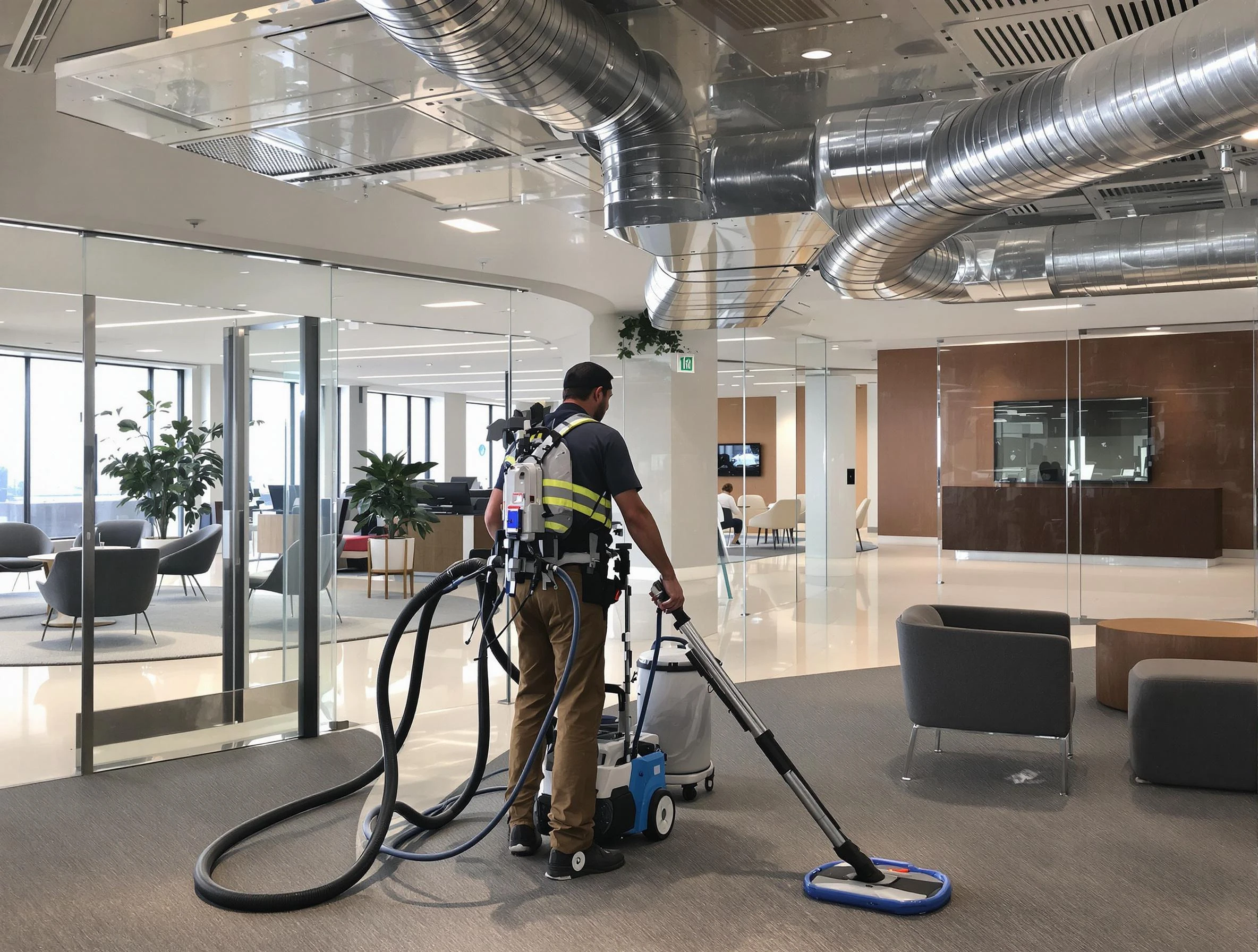 Commercial duct cleaning service by El Monte Air Duct Cleaning in El Monte